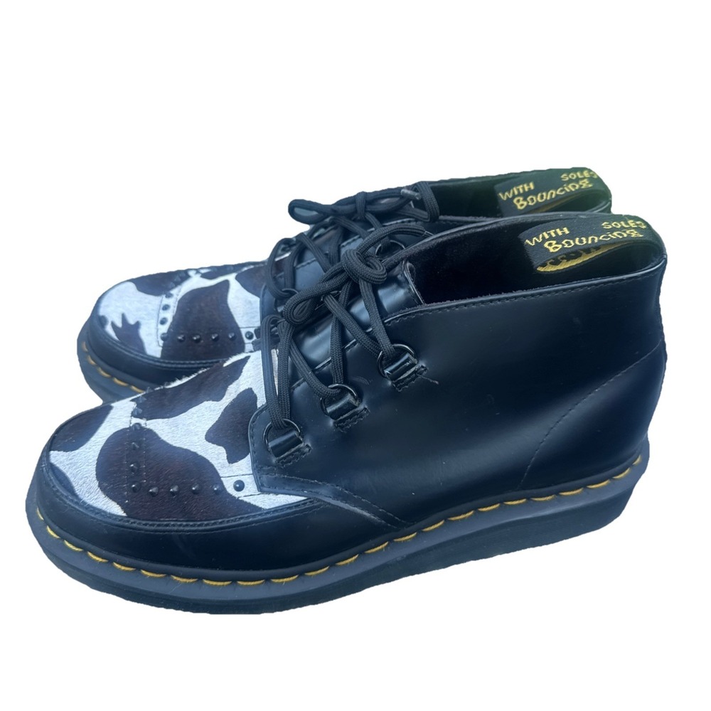 Dr. Martens/RAMSEY CHUKKA/US7/BLK/Calf Hair Size 9 - Picture 4 of 10